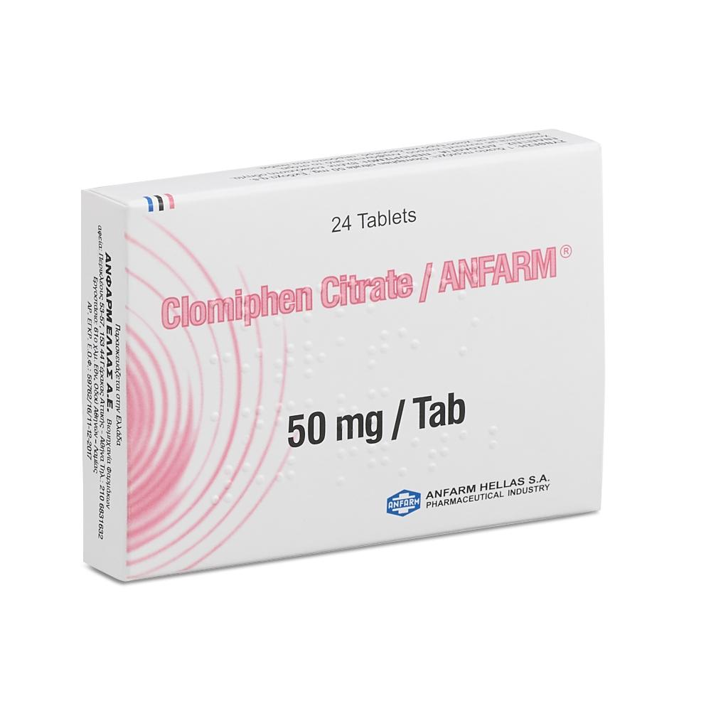 Clomid 50mg (24 tabs) by Anfar
