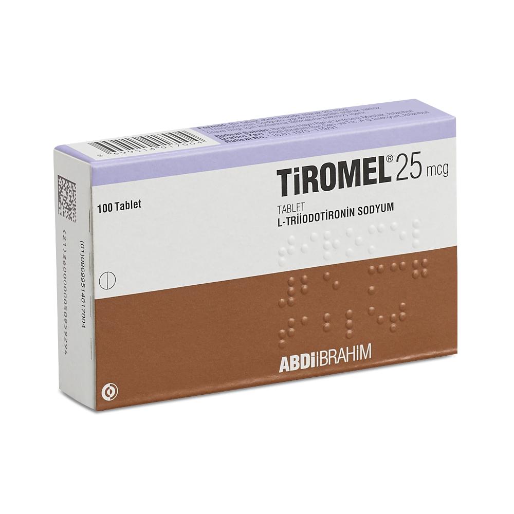 Tiromel 25mcg tabs by Abdi Ibrahim
