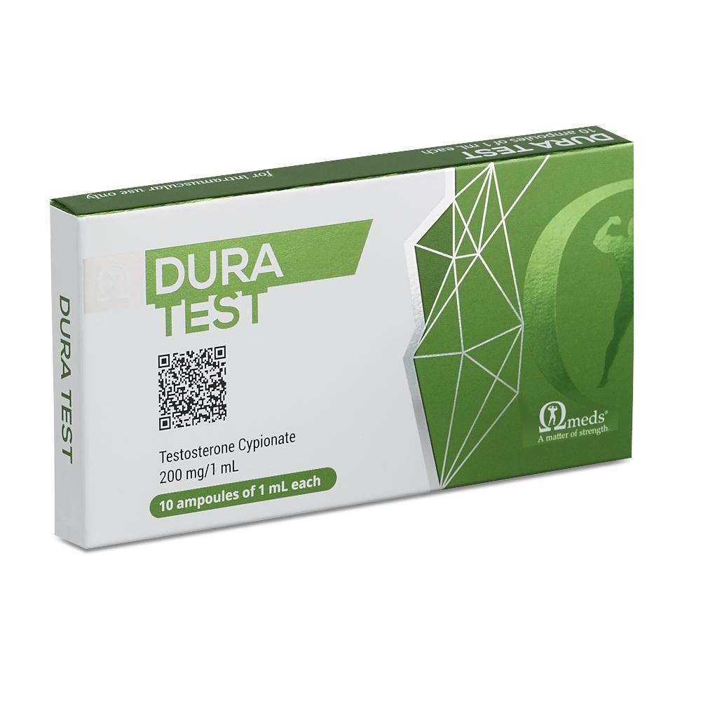Dura Test Cypionate 200mg (10ml) 1 ml amps by Omega Meds