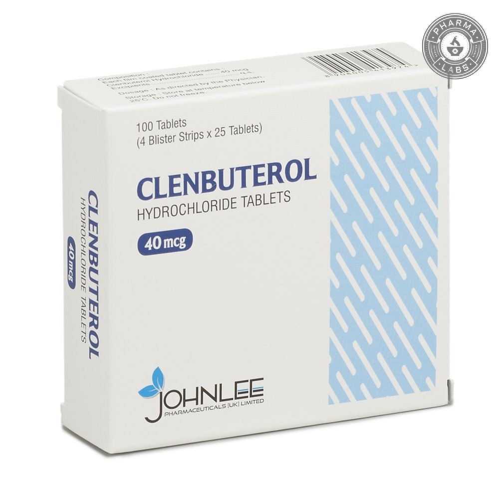 Clenbuterol 40mcg (100 tabs) by John Lee