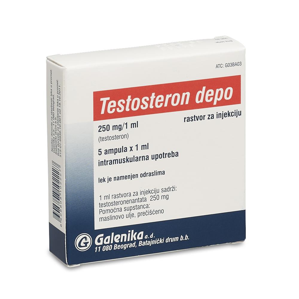 Testosteron Depot 250mg/ml by Galenika (Serbia)
