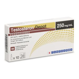 Testosteron Depot 250mg/ml by Pan Pharma (Germany)