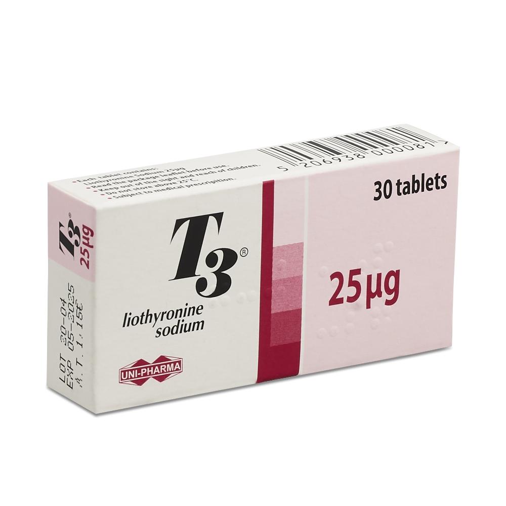 T3 25mg by Uni Pharma