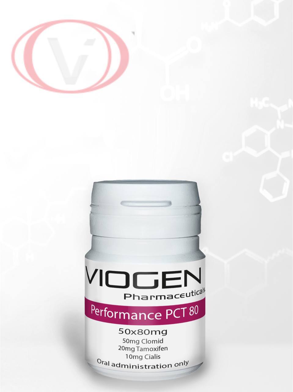 P.C.T Tabs 80mg (50 tabs) by Viogen