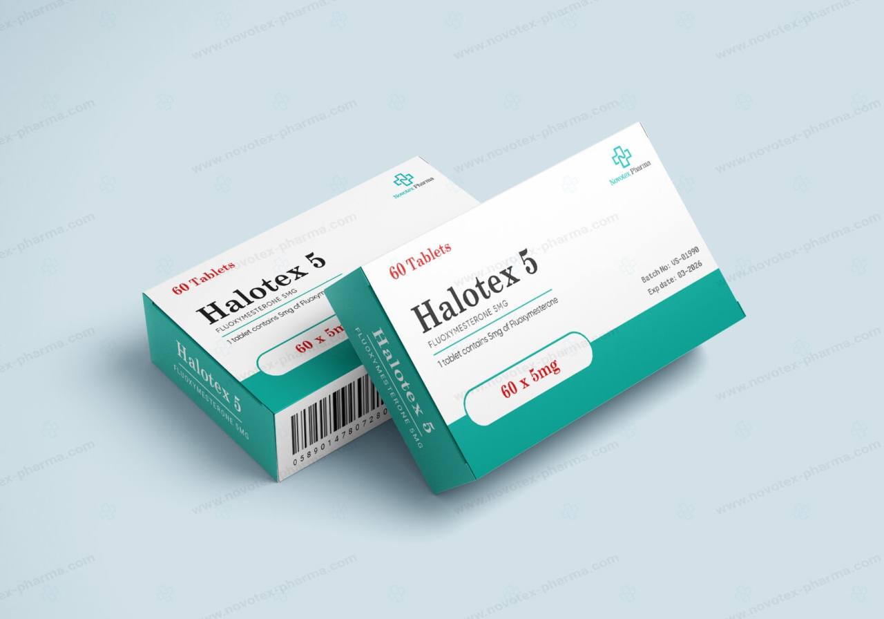 Halotestin 5mg (60 tabs) by Novotex Pharma
